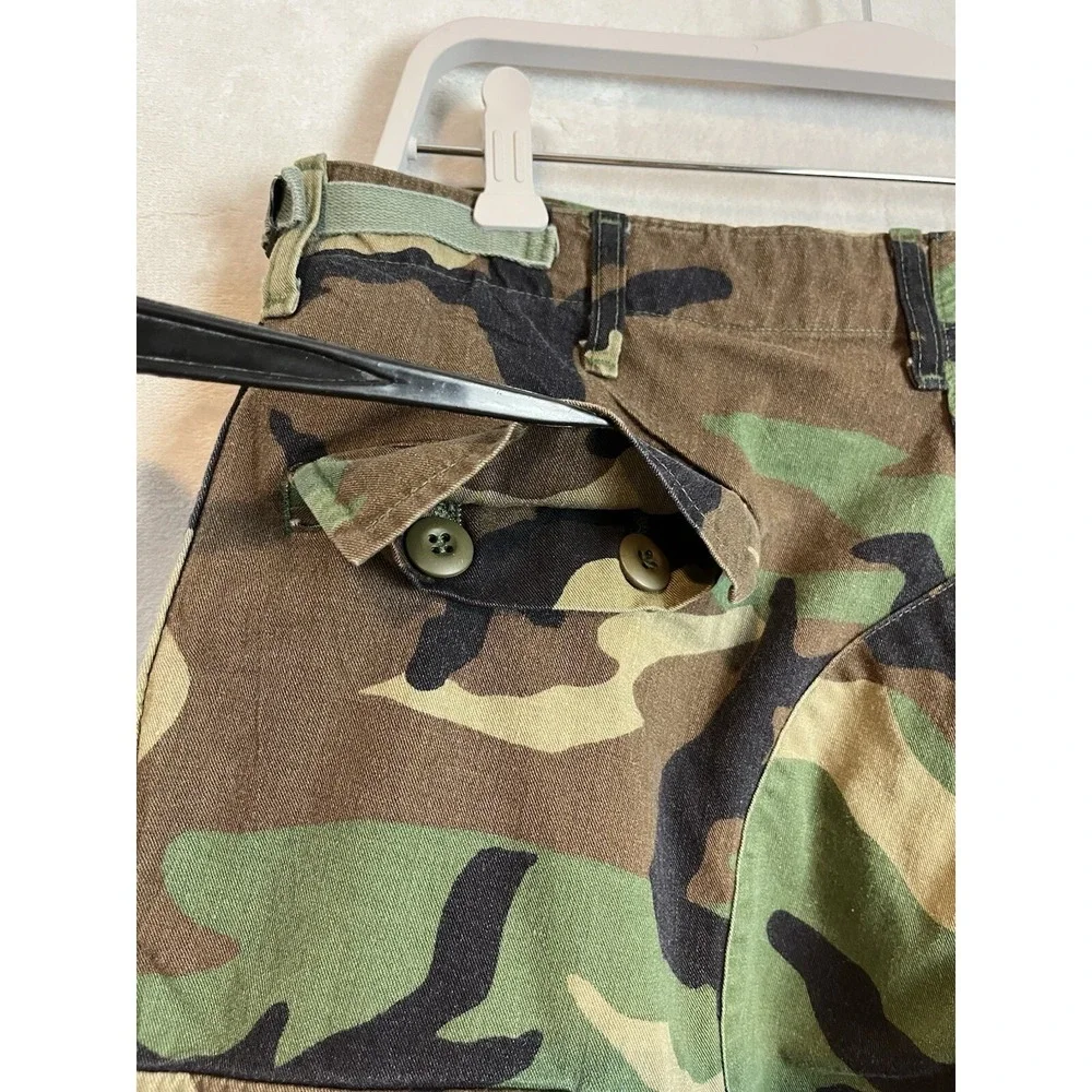 US MILITARY Pants Men's Large Regular  Camo Nato Woodland Cargo Combat Trouser